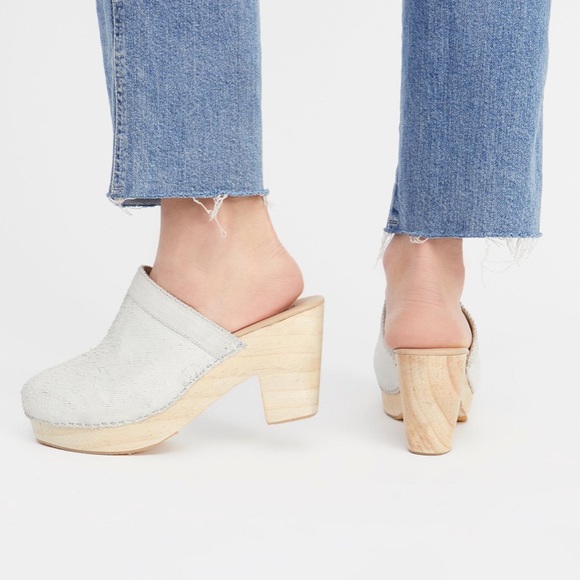 Free People Shoes - Free People NWOT Leather Clogs
